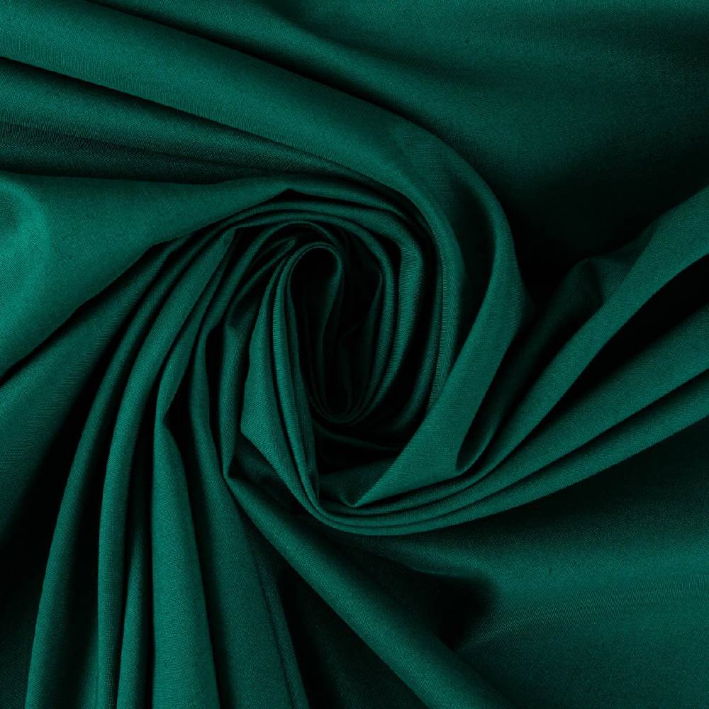 Schöner Leben Baumwollstoff Meterware Fahnentuch uni dark emerald smaragdgrün 1,45m Breite Meist gekauft