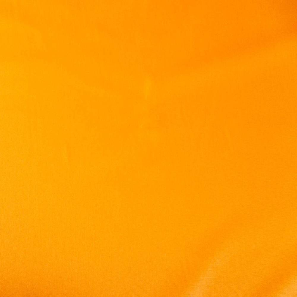 Schöner Leben Baumwollstoff Meterware Fahnentuch uni orange-dottergelb 1,45m Breite Blitzverkäufe