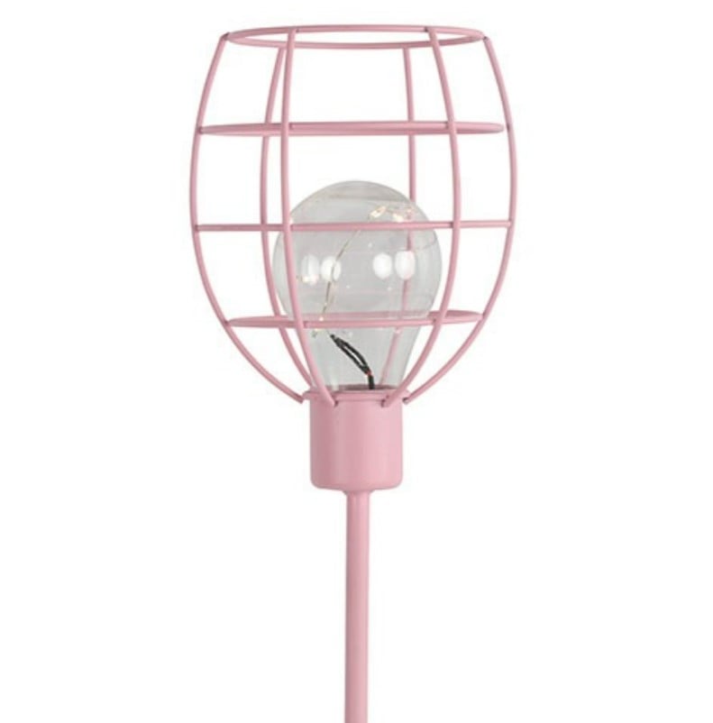 Schöner Leben LED-Solarlampe Gartenstecker in Rosa von Countryfield 11,5x11,5x90cm Kostenloser Versand