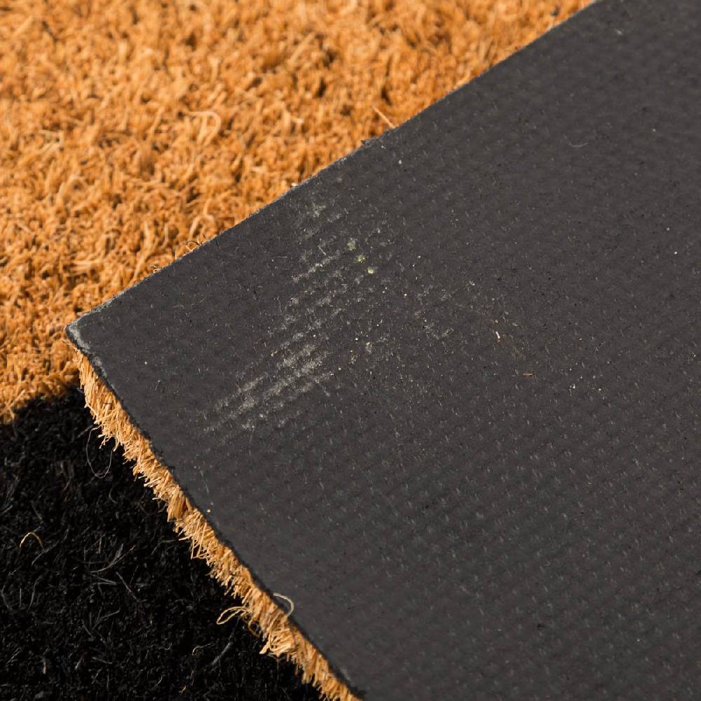 Schöner Leben Clayre & Eef Fußmatte Elefanten Kokosnussfaser Kunststoff natur braun schwarz 75x45x1cm Online Shopping