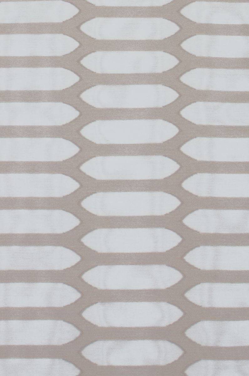 Schöner Leben Schiebevorhang Mesh Ausbrenner mit Flexoschiene grau 60x245cm (BxH) Saisonschlussverkauf