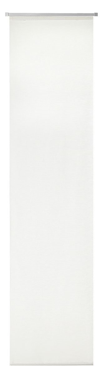 Schöner Leben Schiebevorhang Torben halbtransparent Streifen mit Flexoschiene wollweiß 60x245cm (BxH) Vatertagsangebot