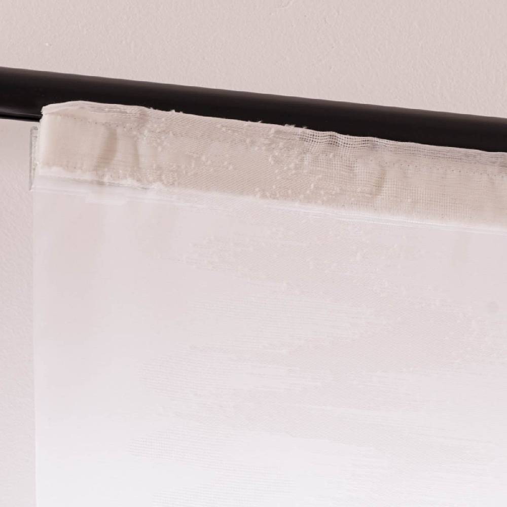 Schöner Leben Schiebevorhang Torres Scherli transparent mit Flexoschiene wollweiß 60x245cm (BxH) Jubiläumsangebot