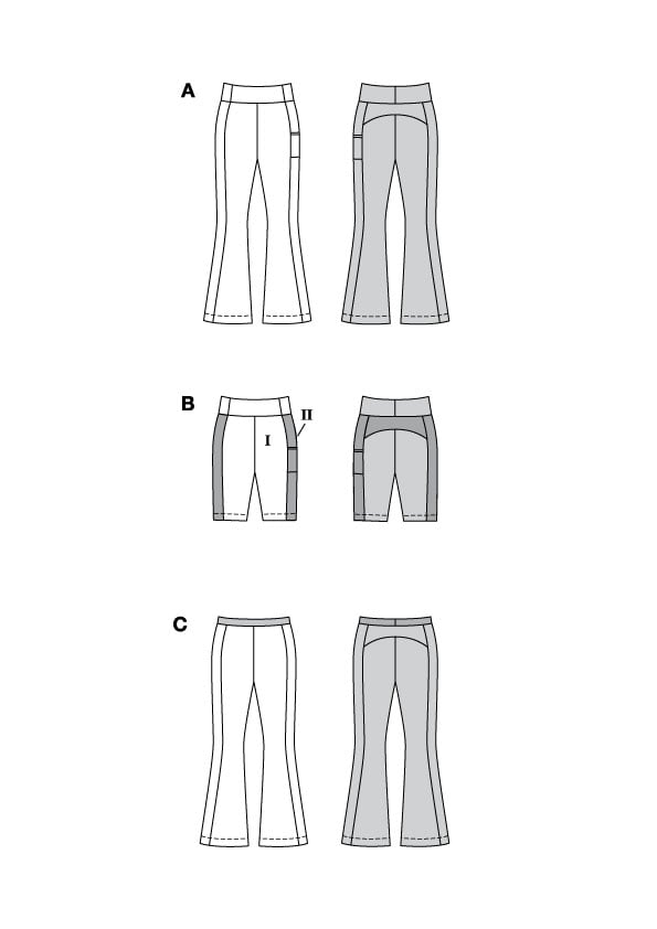 Schöner Leben Burda Schnittmuster 5762 Damen Leggings Begrenzte Freigabe