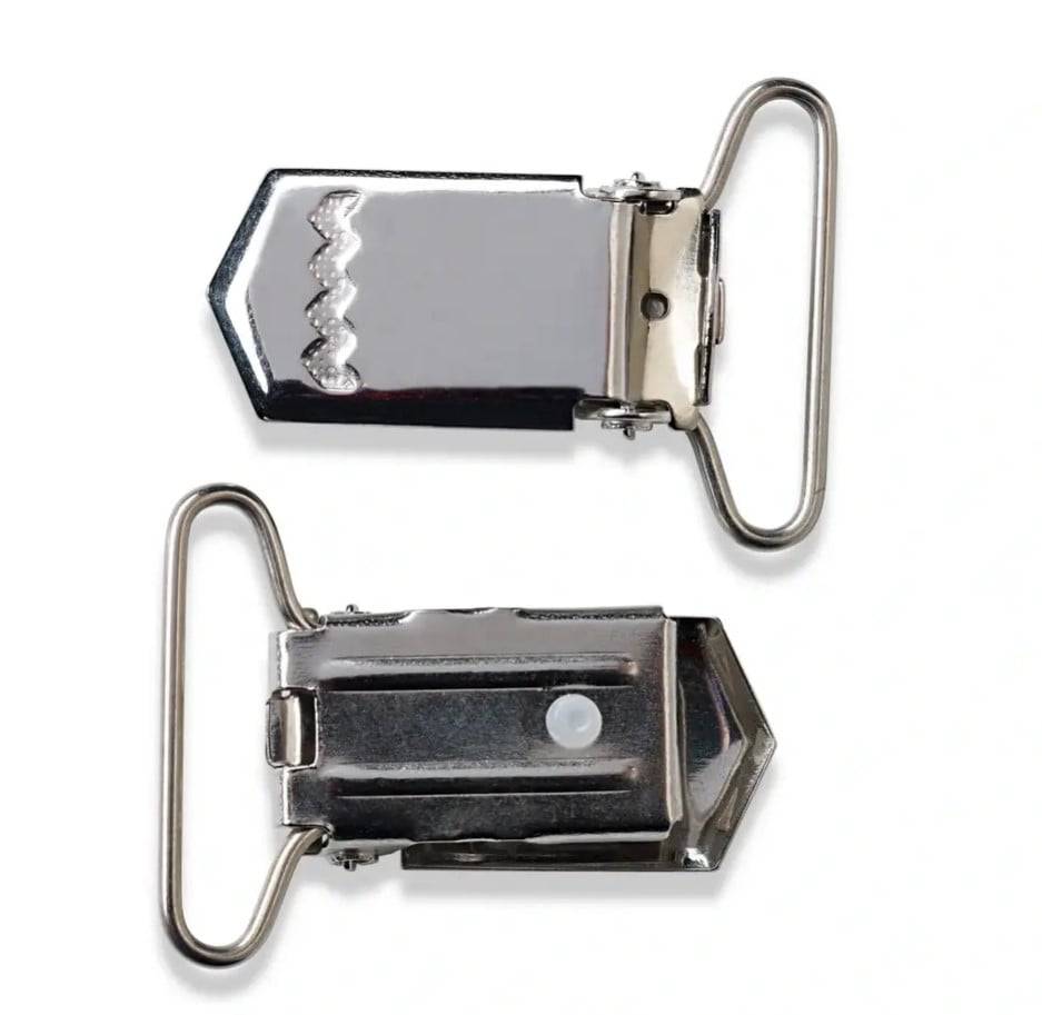 Schöner Leben Hosenträger-Clips, 18mm, silberfarbig im 2er Pack von Prym Bis zu 55% Rabatt