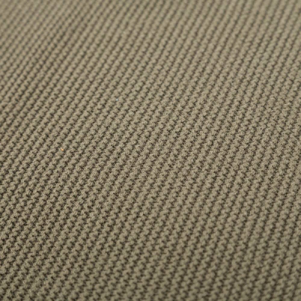 Schöner Leben Küchenhandtuch aus Baumwolle gestrickt einfarbig olivgrün 50x70 von Linen & More 50% Rabatt für begrenzte Zeit