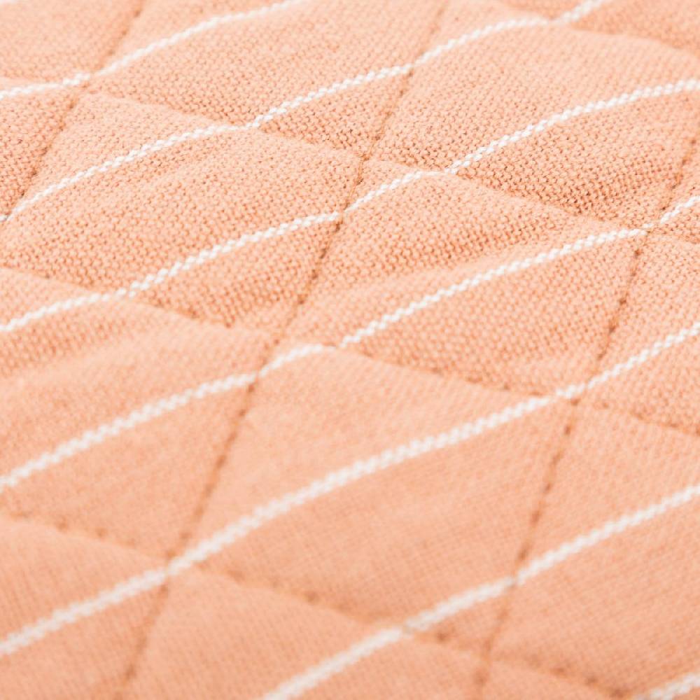Schöner Leben 2er Set Ofenhandschuh aus Baumwolle gestreift hellbraun weiß 14x21cm von Linen & More Hotsell