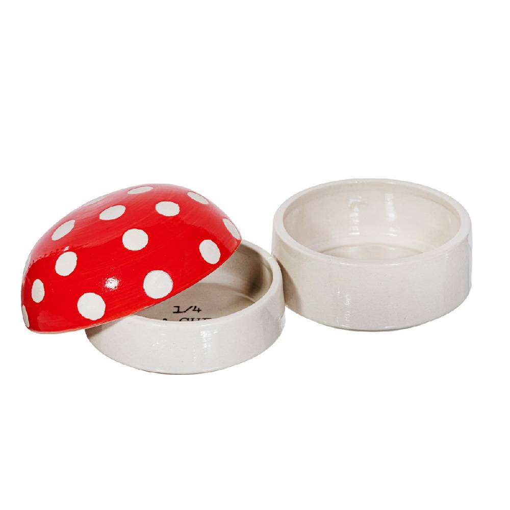 Schöner Leben Messbecher Set 3-teilig Fliegenpilz Keramik von Sass & Belle Günstig kaufen