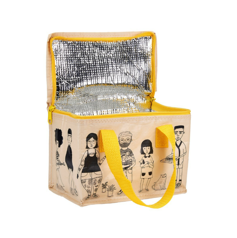 Schöner Leben Mini Kühltasche My Kind Of People 21x16x13cm von Sass & Belle Großer Ausverkauf