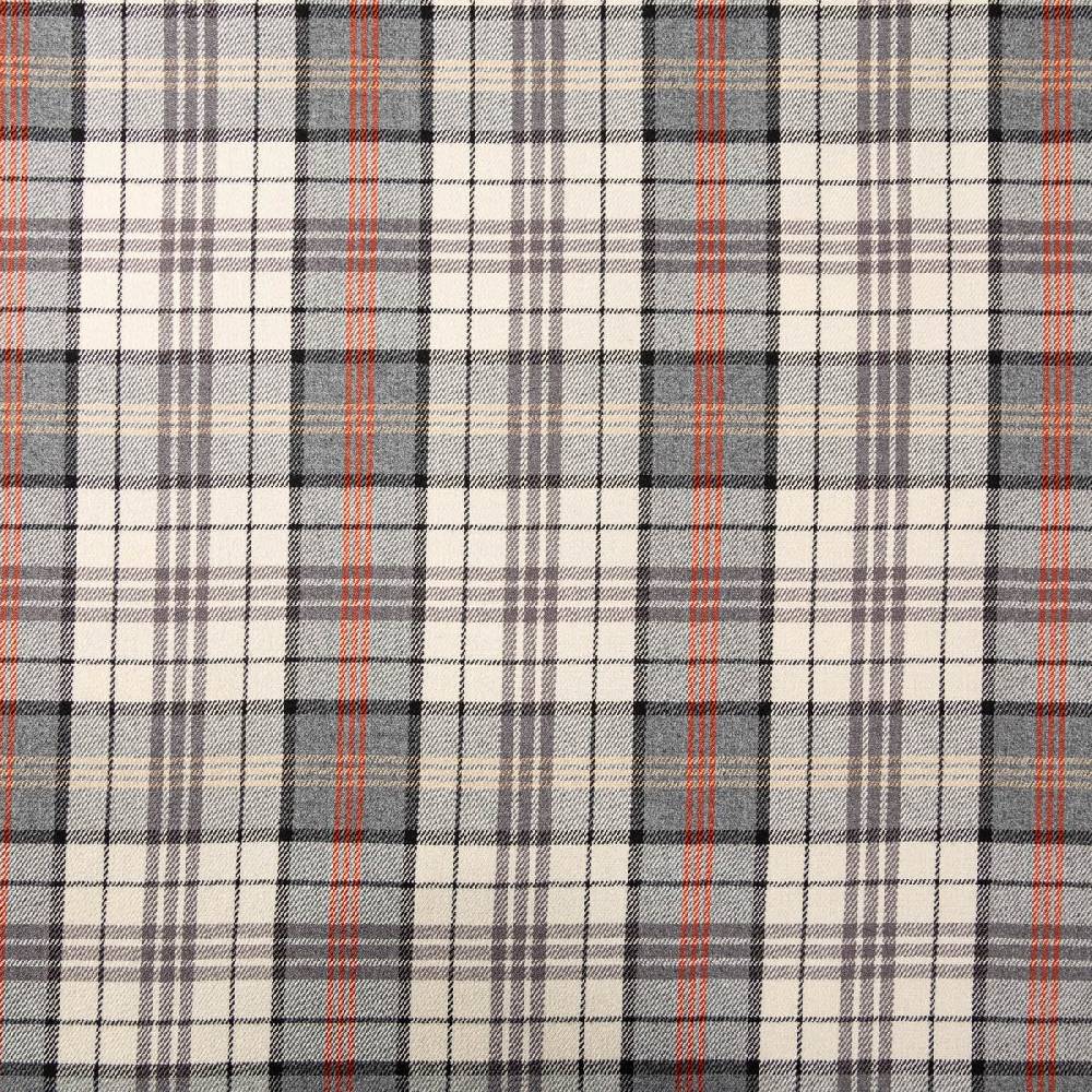 Schöner Leben Viskose Stoff Tartan Muster Schottenkaro kariert beige grau rot 1,4m Breite Zeitlich begrenztes Angebot