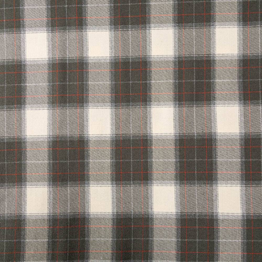 Schöner Leben Viskose Stoff Tartan Muster Schottenkaro kariert beige grün rot 1,4m Breite Exklusive Angebote
