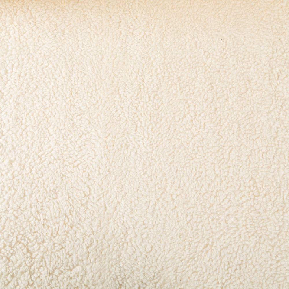 Schöner Leben Teddy Fleece Baumwoll Krimmer Plüschstoff einfarbig ecru 1,6m Breite Bis zu 60% Rabatt