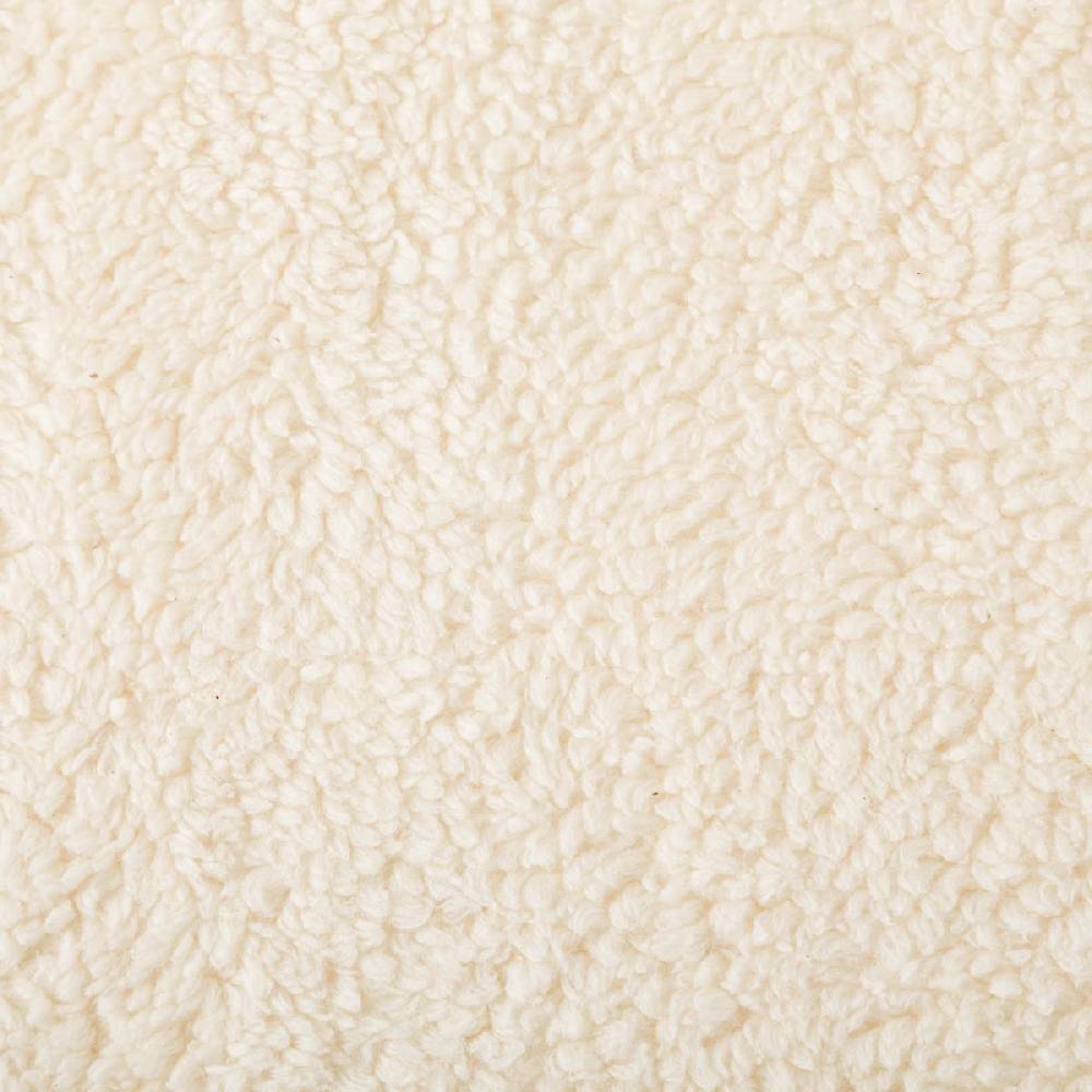 Schöner Leben Teddy Fleece Baumwoll Krimmer Plüschstoff einfarbig ecru 1,6m Breite Bis zu 60% Rabatt