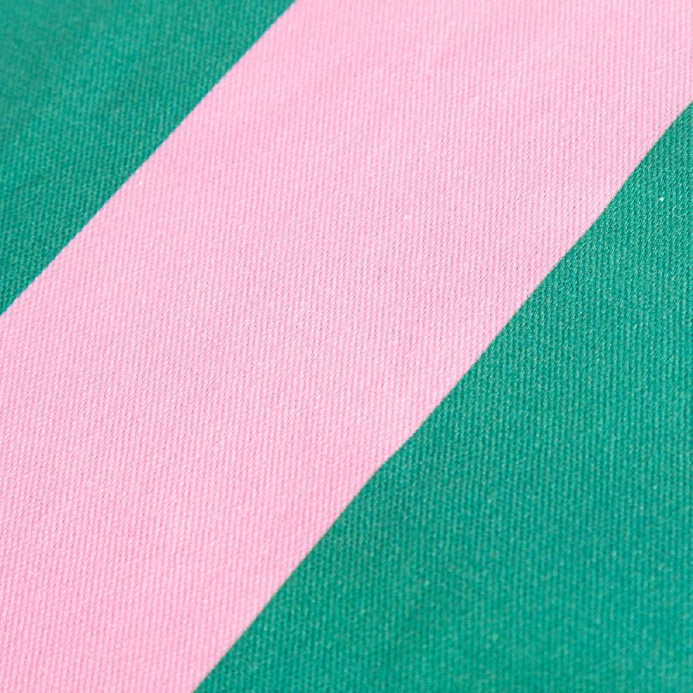 Schöner Leben Tischdecke Streifen dunkelgrün pink in versch. Größen von SCHÖNER LEBEN Bis zu 55% Rabatt