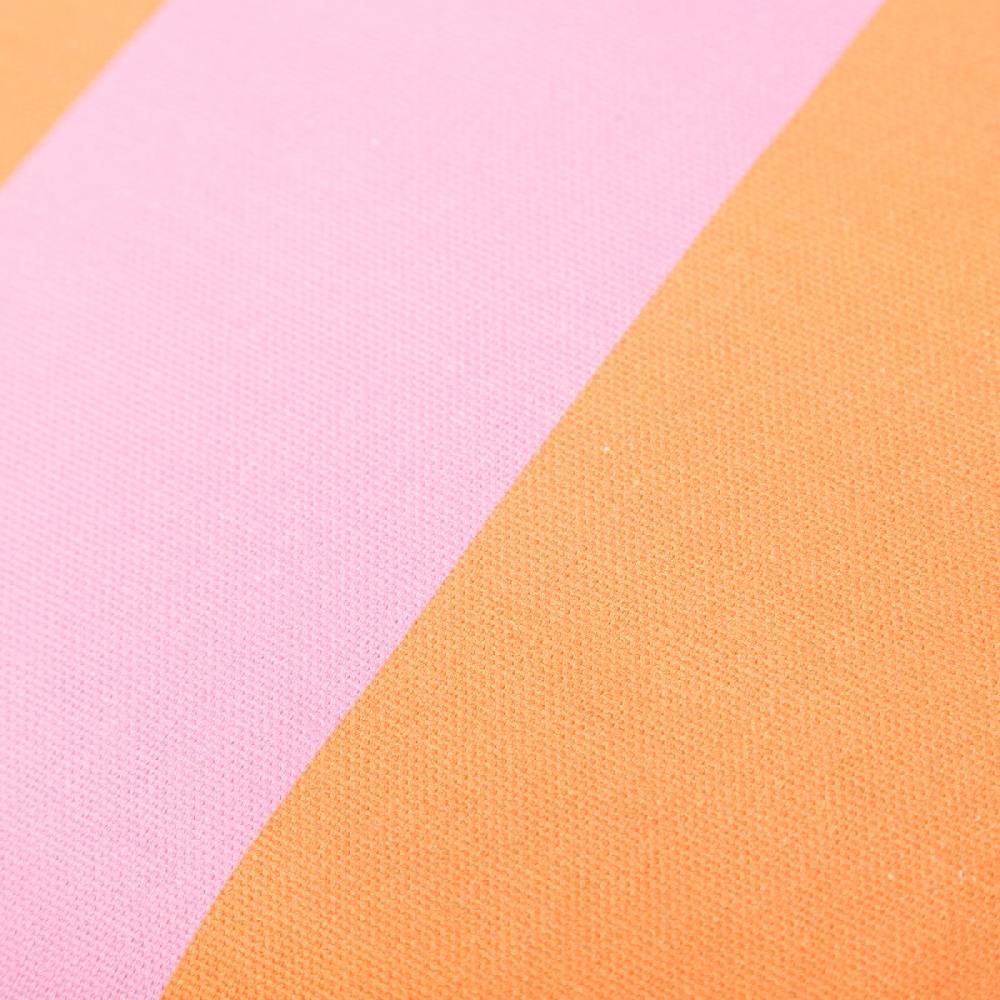 Schöner Leben Kissenhülle Streifen orange und pink in versch. Größen von SCHÖNER LEBEN Clearance-Verkauf