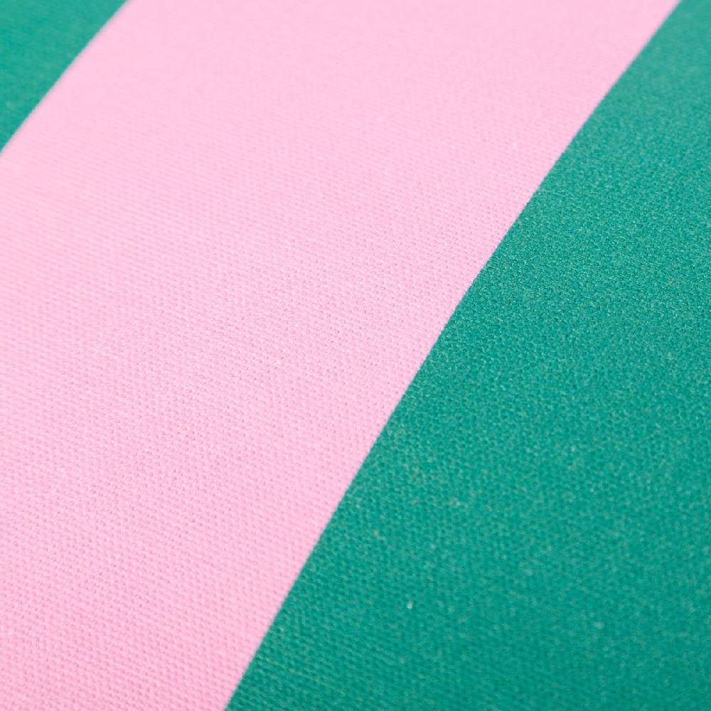 Schöner Leben Kissenhülle Streifen dunkelgrün und pink in versch. Größen von SCHÖNER LEBEN Kostenloser Versand international