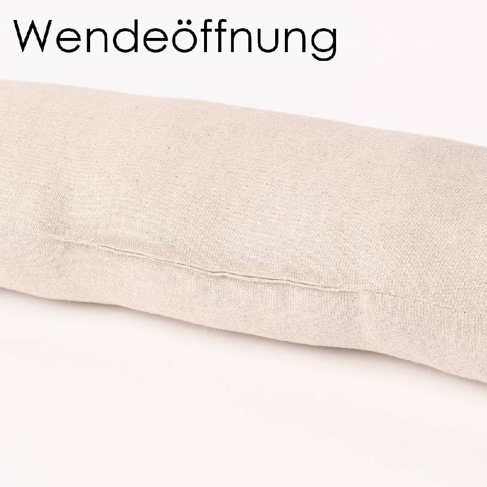 Schöner Leben SCHÖNER LEBEN. Zugluftstopper Basic Stripe natur weiß in verschiedenen Größen Black Friday Preise