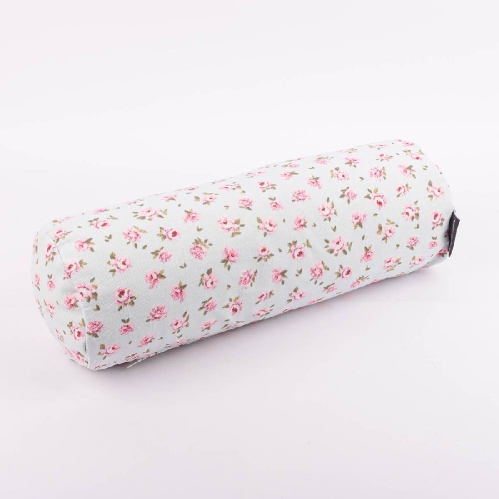 Schöner Leben Kissenhülle Classic Little Rose Rosenblüten hellblau rosa in versch. Größen oder Wunschmaß von SCHÖNER LEBEN Im Verkauf