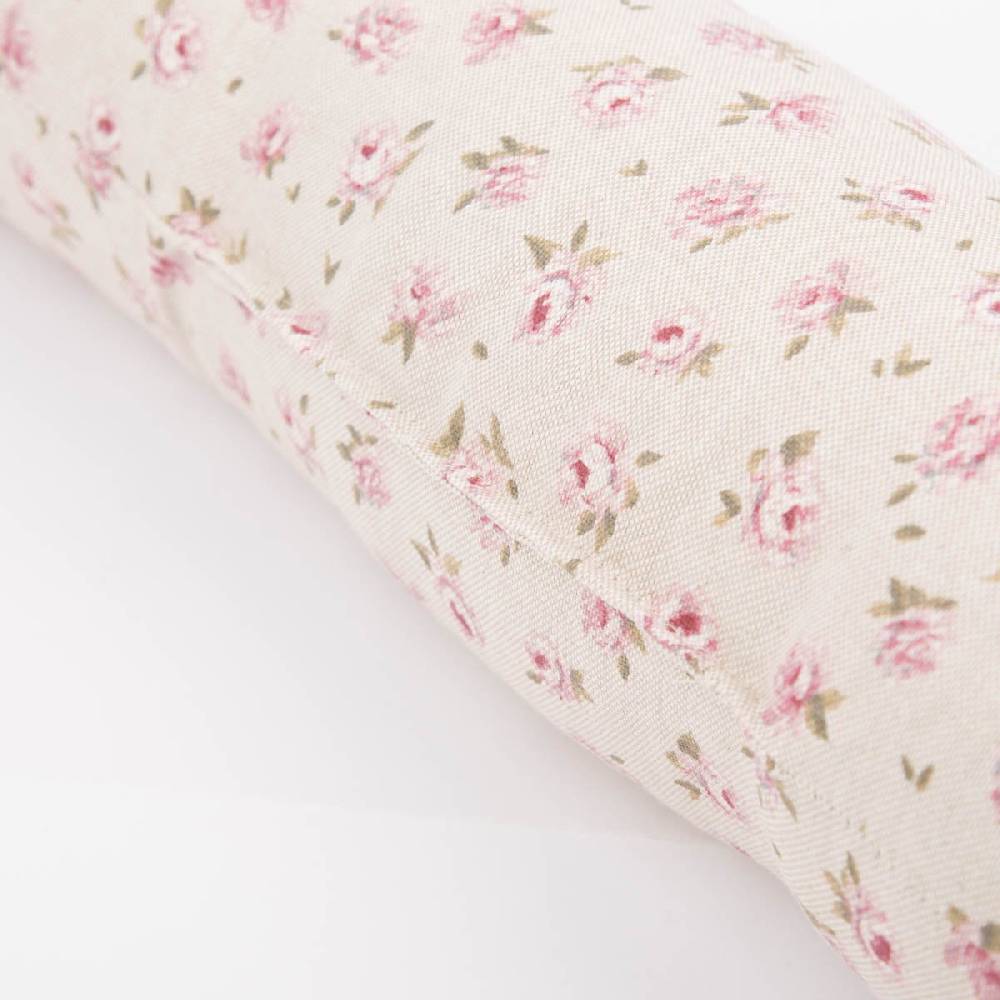 Schöner Leben SCHÖNER LEBEN. Zugluftstopper Classic Little Rose Leinenlook Rosenblüten natur rosa in verschiedenen Größen Kostenloser Versand