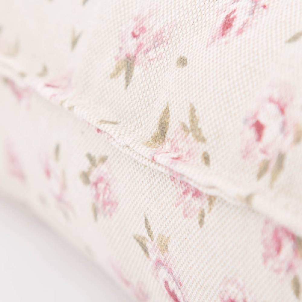 Schöner Leben SCHÖNER LEBEN. Zugluftstopper Classic Little Rose Leinenlook Rosenblüten natur rosa in verschiedenen Größen Kostenloser Versand