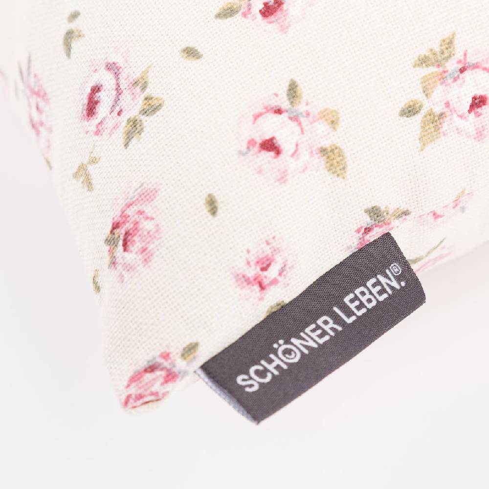 Schöner Leben SCHÖNER LEBEN. Zugluftstopper Classic Little Rose Rosenblüten ecru rosa in verschiedenen Größen Limitierter Zeitrabatt