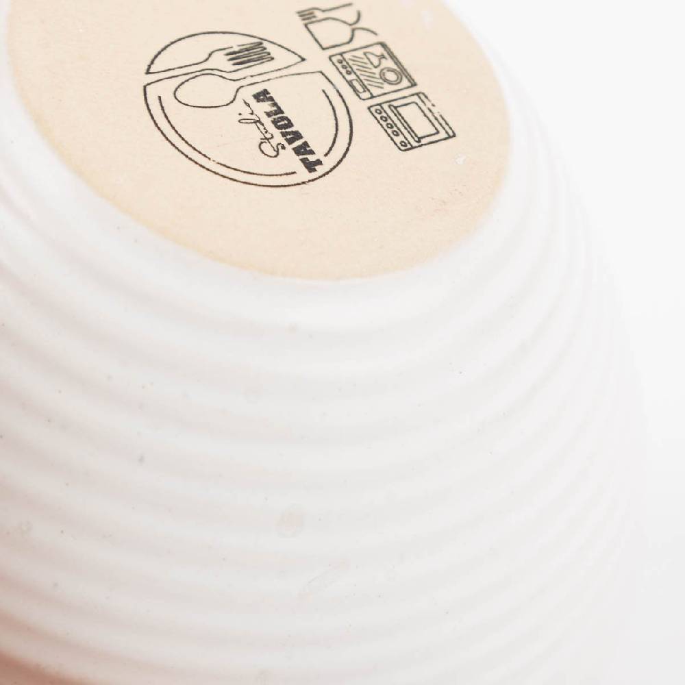 Schöner Leben Kleine Schale aus Keramik weiß beige oder taupe 10x5cm Kostenloser Versand international