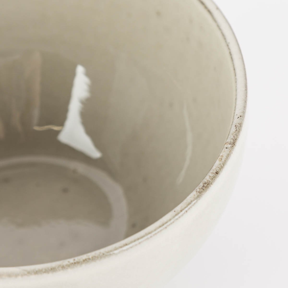 Schöner Leben Müslischale aus Keramik grau 14x8cm Speichern exportieren