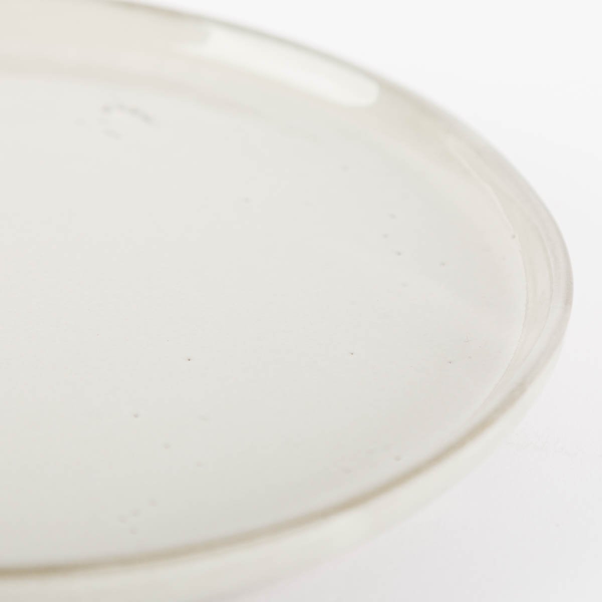 Schöner Leben Dessertteller aus Keramik grau 22,5cm Im Verkauf