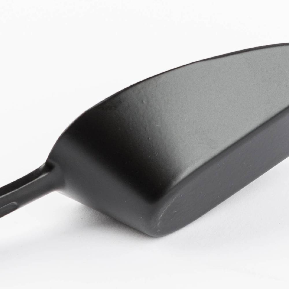 Schöner Leben Küchenschaufel aus Metall schwarz 17,5x5,5x4cm 50% Rabatt für begrenzte Zeit