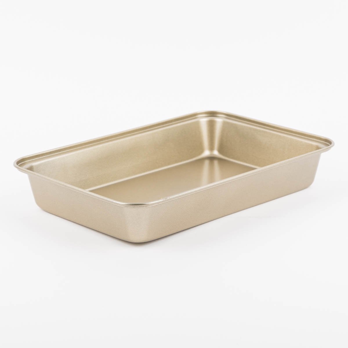 Schöner Leben Backform für Brownies aus Metall goldfarbig 30x20x5cm 2025