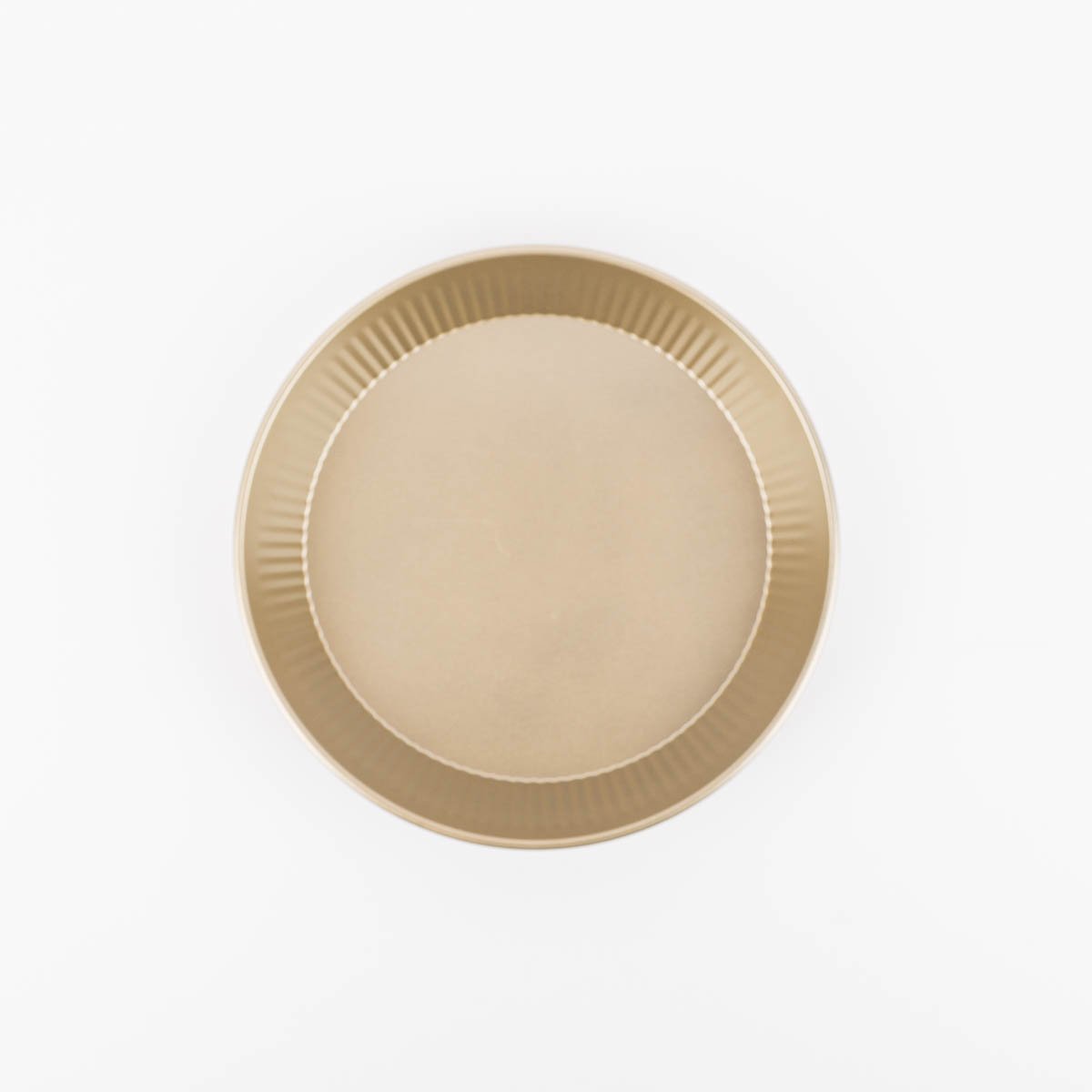 Schöner Leben Quiche Backform rund aus Metall goldfarbig 27,7x5cm Outlet