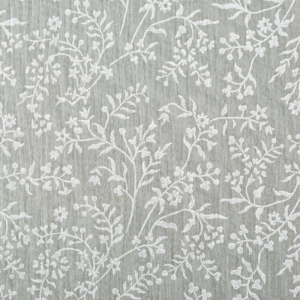 Schöner Leben Musselin Stoff Double Gauze Taznak Blumen Ranken mint grün weiß 1,30m Breite Begrenztes Angebot