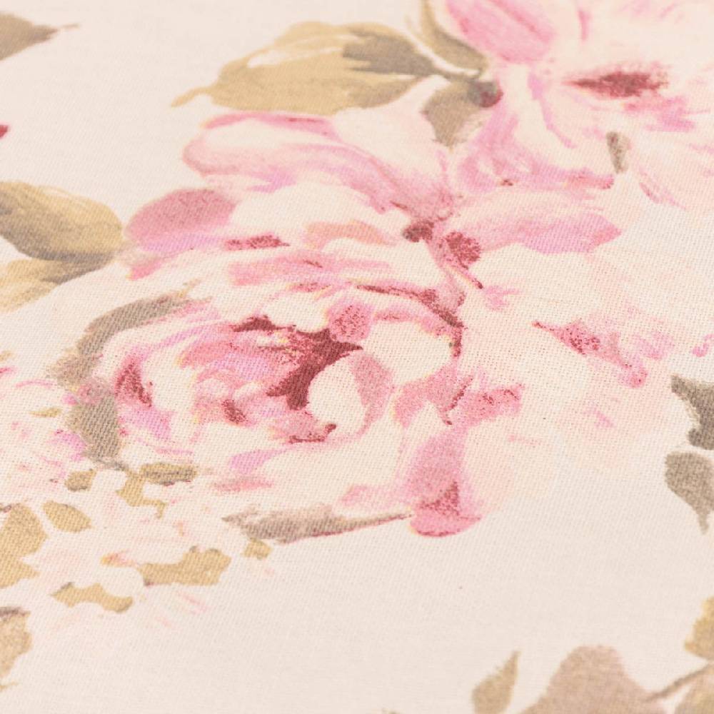 Schöner Leben Tischdecke Classic Painted Rose Rosen ecru rosa in versch. Größen von SCHÖNER LEBEN Kostenlose Rückgabe