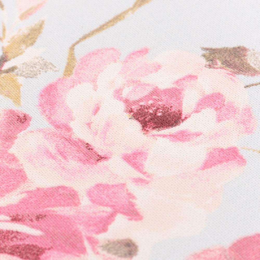Schöner Leben Kissenhülle Classic Painted Rose Rosenblüten hellblau rosa in versch. Größen oder Wunschmaß von SCHÖNER LEBEN Bis zu 50% Rabatt