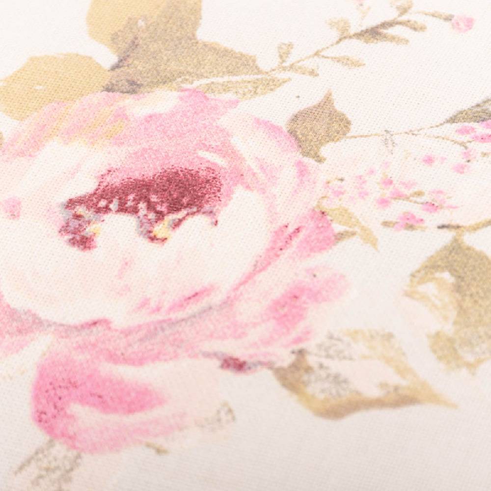 Schöner Leben Kissenhülle Classic Painted Rose Rosen ecru rosa in versch. Größen oder Wunschmaß von SCHÖNER LEBEN Bis zu 60% Rabatt
