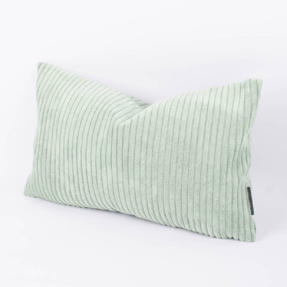 Schöner Leben Kissenhülle Breitcord Baby Rib mintgrün verschiedene Größen von SCHÖNER LEBEN Discount Store für neue Produkte