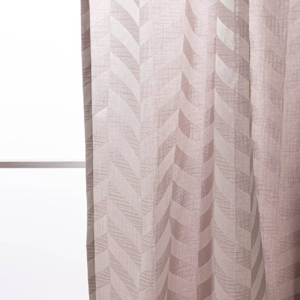 Schöner Leben Vorhang Willow Doubleface Doppelgewebe Chevron Streifen beige in 245cm hoch mit div. Breiten oder Wunschmaß von SCHÖNER LEBEN Speichern exportieren
