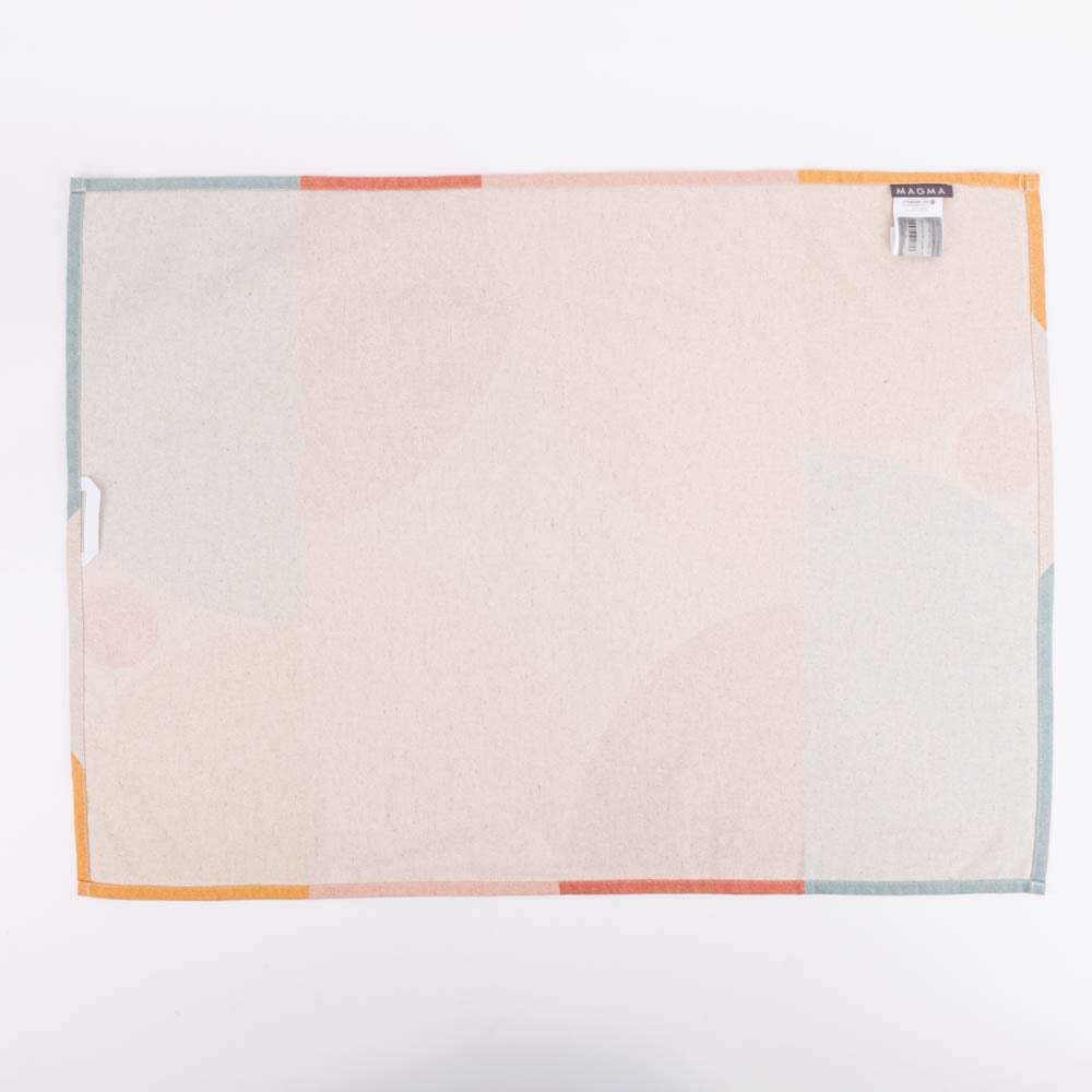 Schöner Leben Geschirrtuch Shapes Digitaldruck aus Leinen-Mischgewebe natur bunt 50x70cm von Magma Kauf eins, bekomm eins gratis