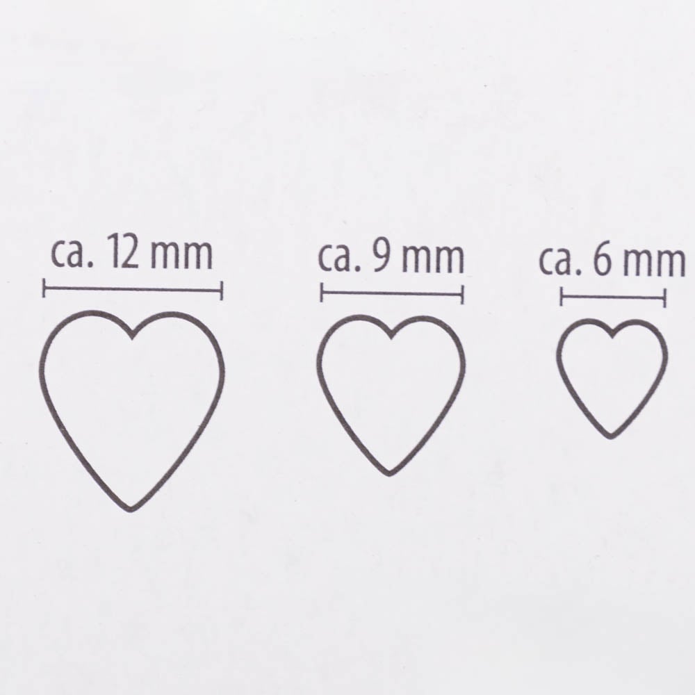 Schöner Leben 3er Set Mini Ausstecher Herz verschieden groß für Gebäckdekoration 12mm 9mm 6mm von Zenker Bis zu 50% Rabatt