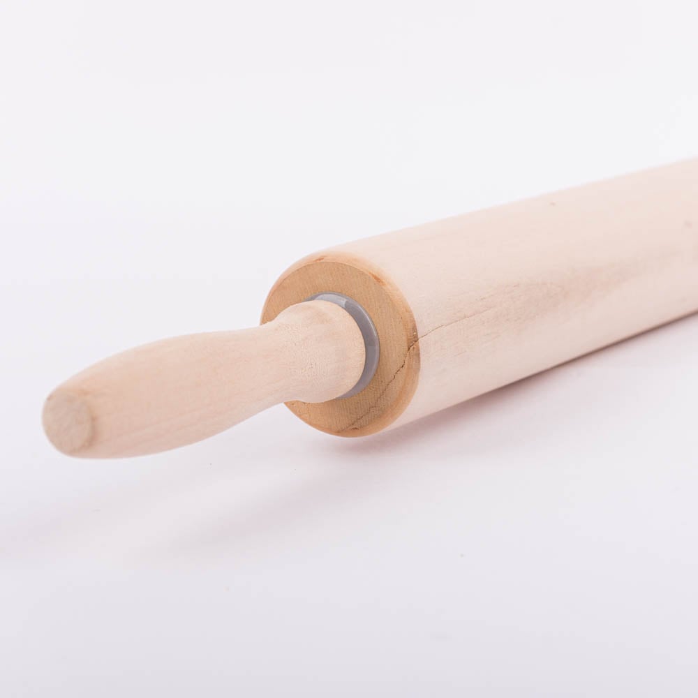 Schöner Leben Teigroller aus Holz 4,5x44,5cm Bis zu 60% Rabatt