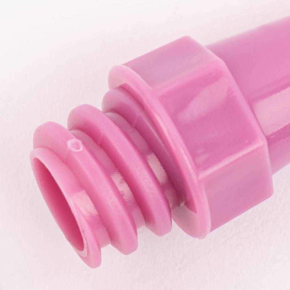 Schöner Leben Konditorstift aus Silikon und 3 Zen-Dekorationsspitzen rosa transparent 4,5x14,5cm von Zenker Nur für heute