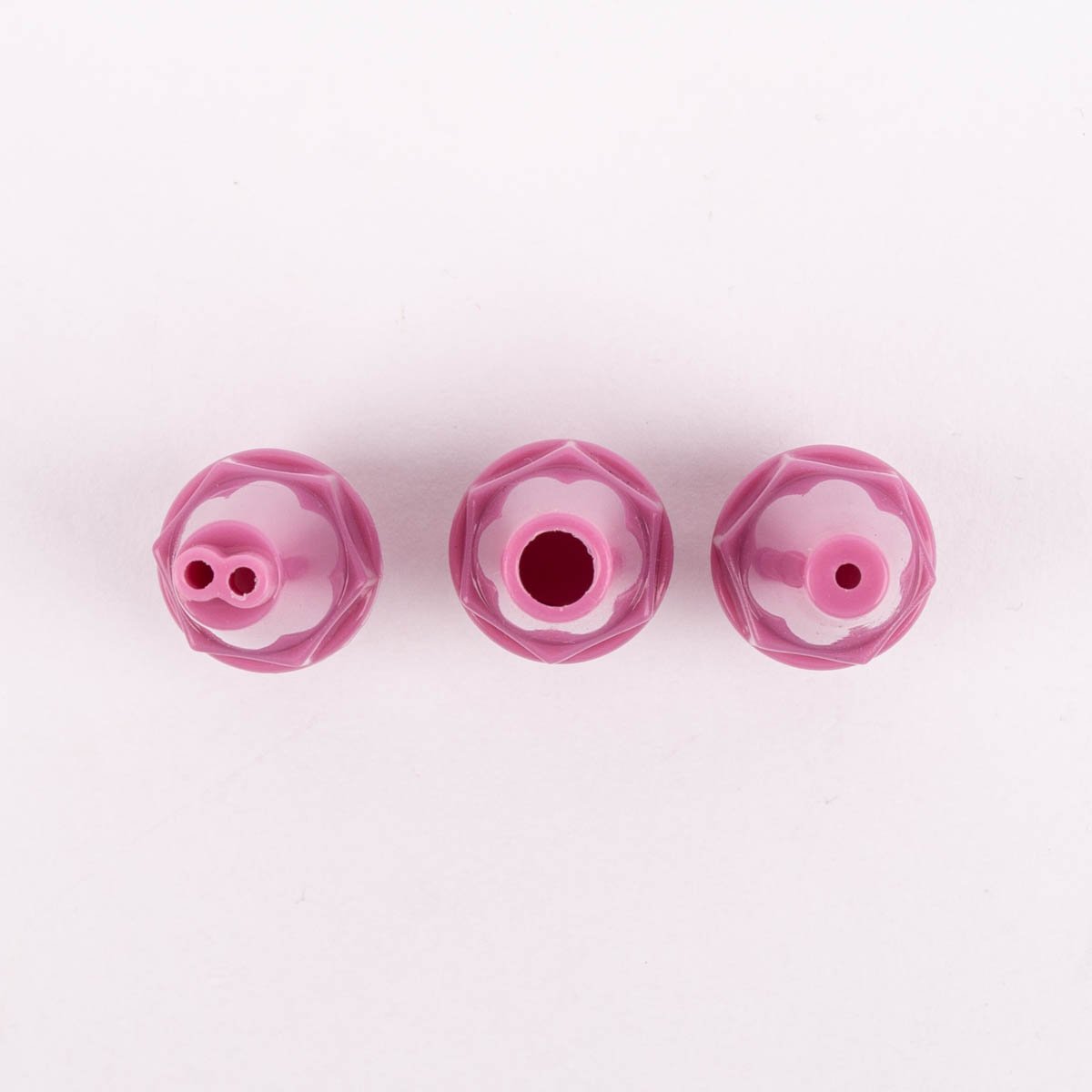 Schöner Leben Konditorstift aus Silikon und 3 Zen-Dekorationsspitzen rosa transparent 4,5x14,5cm von Zenker Nur für heute