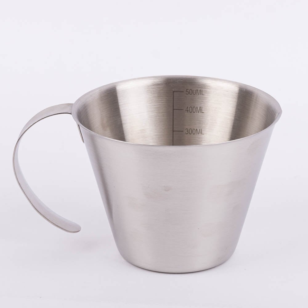 Schöner Leben Messbecher Smart Pastry aus Edelstahl silber 500ml von Zenker Vierteljährliche Förderung