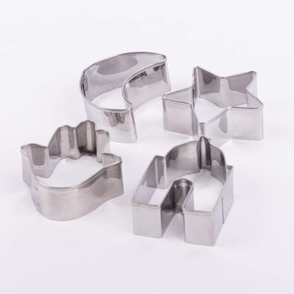 Schöner Leben 4er Set Ausstecher Thema Ramadan Edelstahl 5-6cm Riesige Rabatte