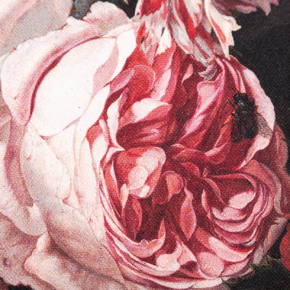 Schöner Leben Dekostoff Baumwollstoff Halbpanama Digitaldruck Painting Still Life Blumen Schmetterling 1,40m Breite Günstiger Verkauf