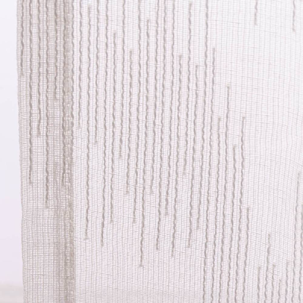 Schöner Leben Gardine Rhombus Barbara Home Collection mit verdeckten Schlaufen Scherli Ikat wollweiß 140cmx255cm Jubiläumsangebot
