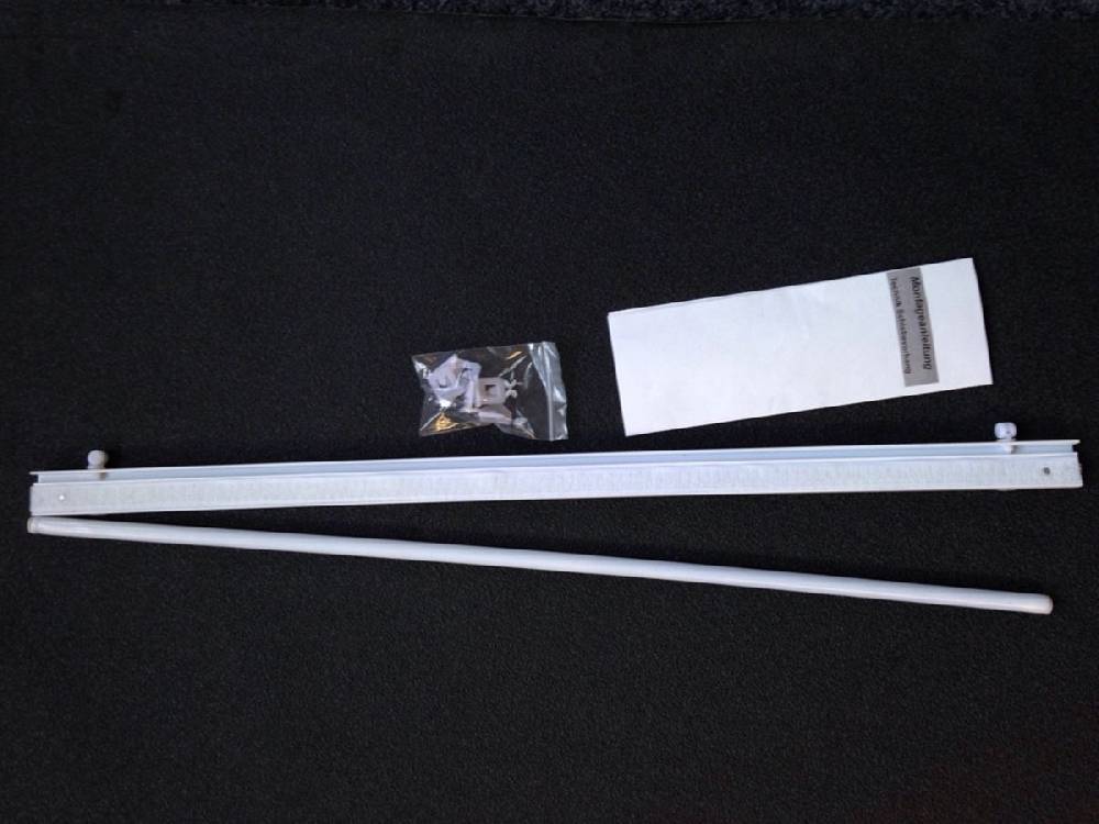 Schöner Leben Schiebegardinen Set Technik für Schiebevorhänge weiß 60cm kürzbar Heißer Verkauf
