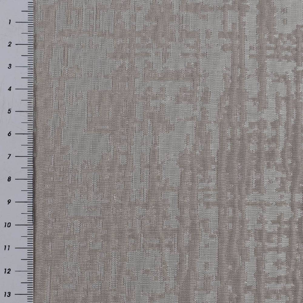 Schöner Leben Rasch Textil Vorhangstoff Doubleface Jacquard Air Strukturdessin beige grau 295cm breit Wochenangebot