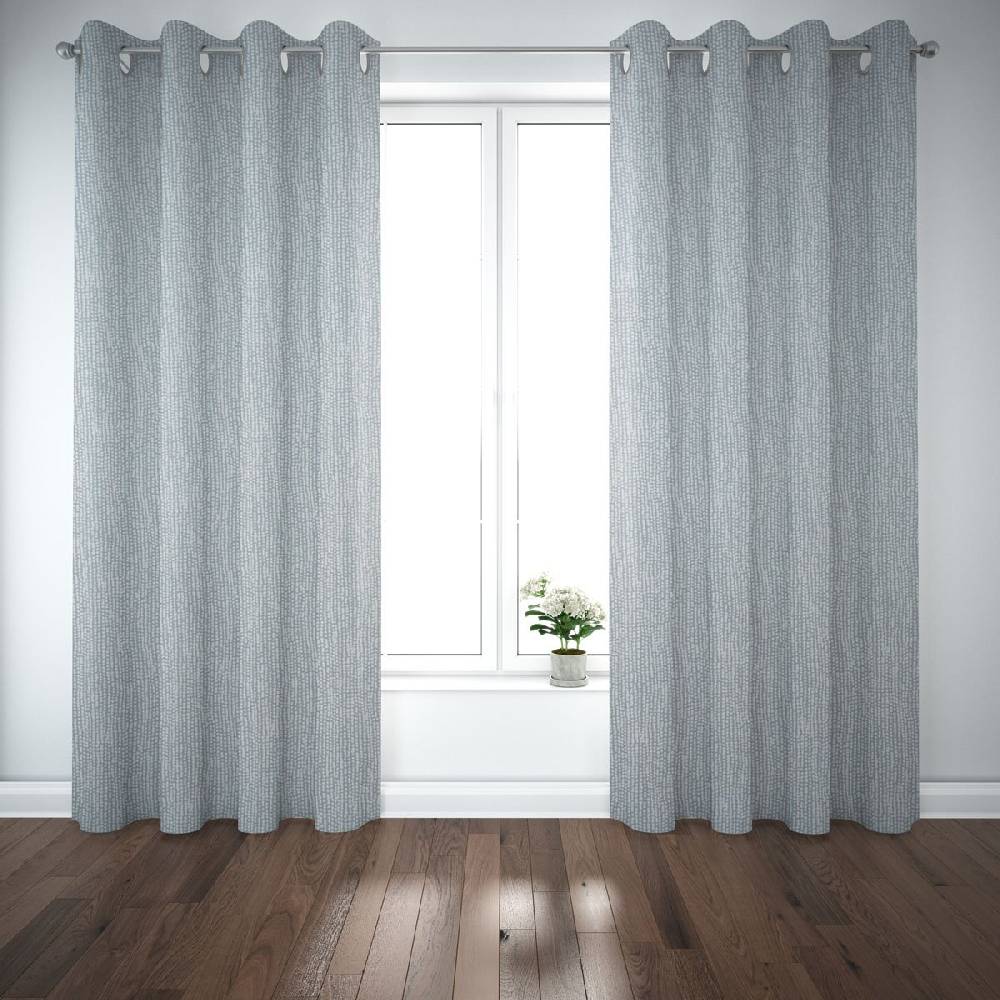 Schöner Leben Sonderangebot Vorhang mit Ösen STUDIO G Rainfall Regentropfen mineral blau weiß 245cm von SCHÖNER LEBEN Bis zu 65% Rabatt