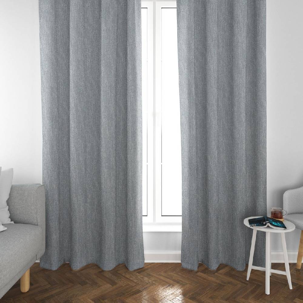 Schöner Leben Sonderangebot Vorhang mit Ösen STUDIO G Rainfall Regentropfen mineral blau weiß 245cm von SCHÖNER LEBEN Bis zu 65% Rabatt